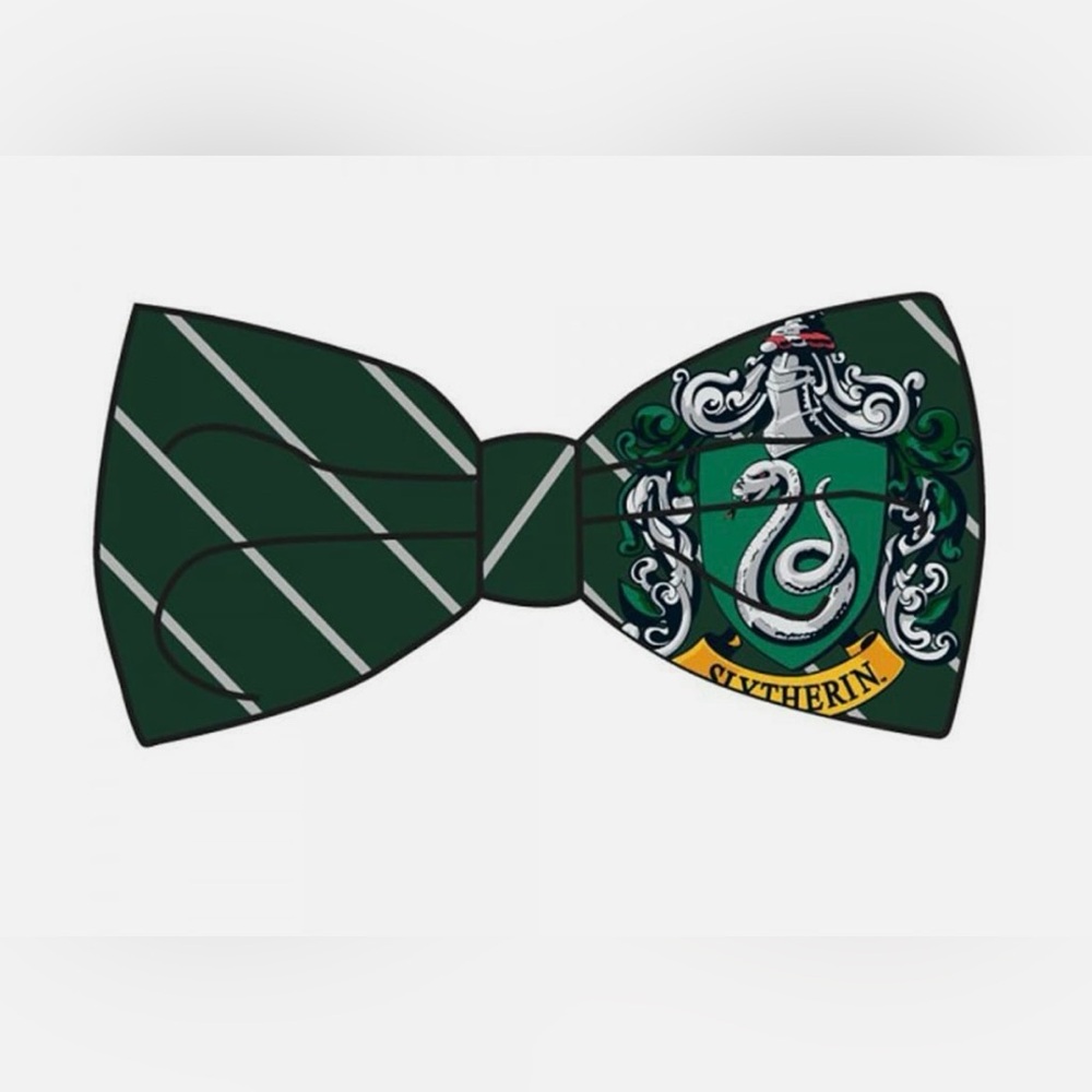 Harry Potter Slytherin Bowtie New